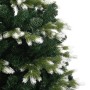 Árbol de Navidad artificial con bisagras y nieve flocada 120 cm de vidaXL, Arboles de navidad - Ref: Foro24-356755, Precio: 5...