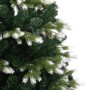 Künstlicher Weihnachtsbaum mit Scharnieren und beflocktem Schnee 150 cm von vidaXL, Weihnachtsbäume - Ref: Foro24-356756, Pre...