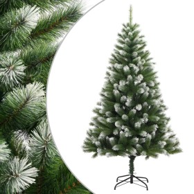 Artificial Christmas tree with hinges and flocked snow 210 cm by vidaXL, Christmas trees - Ref: Foro24-356744, Price: 155,57 ...