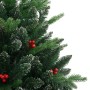 Künstlicher Weihnachtsbaum mit Scharnieren und roten Beeren 120 cm von vidaXL, Weihnachtsbäume - Ref: Foro24-356731, Preis: 5...