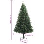 Künstlicher Weihnachtsbaum mit Scharnieren und roten Beeren 120 cm von vidaXL, Weihnachtsbäume - Ref: Foro24-356731, Preis: 5...