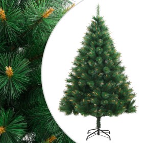 Árbol de Navidad artificial con bisagras y soporte 180 cm de vidaXL, Arboles de navidad - Ref: Foro24-356752, Precio: 105,99 ...