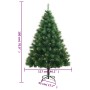 Künstlicher Weihnachtsbaum mit Scharnieren und Ständer 180 cm von vidaXL, Weihnachtsbäume - Ref: Foro24-356752, Preis: 105,99...