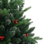 Árbol de Navidad artificial con bisagras y frutos rojos 180 cm de vidaXL, Arboles de navidad - Ref: Foro24-356733, Precio: 11...