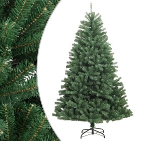 Árbol de Navidad artificial con bisagras y soporte verde 270 cm de vidaXL, Arboles de navidad - Ref: Foro24-356770, Precio: 2...