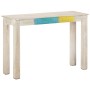 Weiße raue Mangoholz-Konsolentisch 115x35x77 cm von vidaXL, Seitentische - Ref: Foro24-323556, Preis: 109,40 €, Rabatt: %