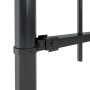 Garden fence with black steel spearheads 1.7x0.8 m by vidaXL, fence panels - Ref: Foro24-144924, Price: 81,52 €, Discount: %