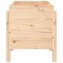 Jardinera madera maciza de pino 62x50x57 cm de vidaXL, Maceteros y jardineras - Ref: Foro24-825205, Precio: 64,89 €, Descuent...