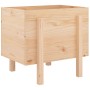 Jardinera madera maciza de pino 62x50x57 cm de vidaXL, Maceteros y jardineras - Ref: Foro24-825205, Precio: 64,89 €, Descuent...