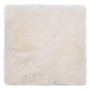 Cojines de sillas 2 uds piel de oveja auténtica blanco 40x40 cm de vidaXL, Cojines para sillas y sofás - Ref: Foro24-283885, ...