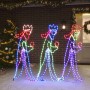 Weihnachtsfigur der Heiligen Drei Könige mit 504 LEDs 99,5x45,5 cm von vidaXL, Weihnachtsbeleuchtung - Ref: Foro24-343285, Pr...