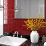 Azulejos de mosaico 11 unidades vidrio rojo 30x30 cm de vidaXL, Baldosas - Ref: Foro24-327305, Precio: 71,01 €, Descuento: %