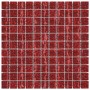 Mosaic tiles 11 units red glass 30x30 cm by vidaXL, Tiles - Ref: Foro24-327305, Price: 71,01 €, Discount: %