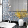 Mosaic tiles 22 units gray and blue glass 30x30 cm by vidaXL, Tiles - Ref: Foro24-327310, Price: 148,78 €, Discount: %