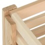 Solid pine wood potato box 60x40x50 cm by vidaXL, Storage baskets - Ref: Foro24-327328, Price: 78,87 €, Discount: %