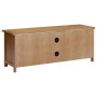 Solid oak wood TV stand 110x35x44 cm by vidaXL, TV Furniture - Ref: Foro24-327435, Price: 165,83 €, Discount: %