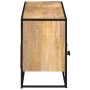 Mueble para TV de madera maciza de mango rugosa 110x30x45 cm de vidaXL, Muebles TV - Ref: Foro24-327447, Precio: 167,52 €, De...