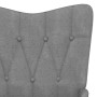 Sillón de relax de tela gris oscuro de vidaXL, Sillones - Ref: Foro24-327524, Precio: 108,52 €, Descuento: %