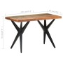 Solid recycled wood dining table 120x60x76 cm by vidaXL, Kitchen and dining tables - Ref: Foro24-323561, Price: 218,65 €, Dis...