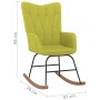 Green fabric rocking chair by vidaXL, Rocking chairs - Ref: Foro24-327616, Price: 110,24 €, Discount: %