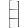 Puerta corredera con herrajes ESG vidrio y aluminio 76x205 cm de vidaXL, Puertas - Ref: Foro24-3081938, Precio: 233,84 €, Des...