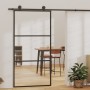 Schiebetür mit ESG-Glas und Aluminiumbeschlägen 102x205 cm von vidaXL, Türen - Ref: Foro24-3081942, Preis: 237,43 €, Rabatt: %