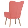 Pink velvet relaxation armchair by vidaXL, Armchairs - Ref: Foro24-327659, Price: 94,38 €, Discount: %