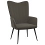 Dark Gray Velvet Relaxation Chair by vidaXL, Armchairs - Ref: Foro24-327678, Price: 92,34 €, Discount: %