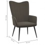 Silla de relajación de terciopelo gris oscuro de vidaXL, Sillones - Ref: Foro24-327678, Precio: 92,34 €, Descuento: %