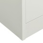 Light gray steel office cabinet 90x40x180 cm by vidaXL, Lockers and storage cabinets - Ref: Foro24-335947, Price: 331,55 €, D...