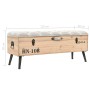 Solid fir wood storage bench 110 cm by vidaXL, Benches for halls and storage - Ref: Foro24-339294, Price: 215,11 €, Discount: %