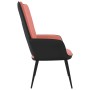 Silla de relajación de terciopelo rosa y PVC de vidaXL, Sillones - Ref: Foro24-327813, Precio: 84,54 €, Descuento: %