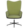 Silla de relajación terciopelo verde y PVC de vidaXL, Sillones - Ref: Foro24-327834, Precio: 71,99 €, Descuento: %