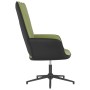 Silla de relajación terciopelo verde y PVC de vidaXL, Sillones - Ref: Foro24-327834, Precio: 71,99 €, Descuento: %