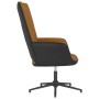 Silla de relajación de terciopelo marrón y PVC de vidaXL, Sillones - Ref: Foro24-327839, Precio: 68,23 €, Descuento: %