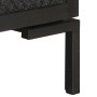 Solid black mango wood TV stand 115x30x46 cm by vidaXL, TV Furniture - Ref: Foro24-323577, Price: 234,47 €, Discount: %