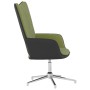 Green velvet and PVC relaxation chair by vidaXL, Armchairs - Ref: Foro24-327856, Price: 71,99 €, Discount: %