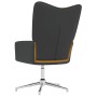 Silla de relajación de terciopelo marrón y PVC de vidaXL, Sillones - Ref: Foro24-327861, Precio: 70,31 €, Descuento: %