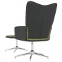 Relaxation chair with footrest in velvet and light green PVC by vidaXL, Armchairs - Ref: Foro24-327867, Price: 85,99 €, Disco...