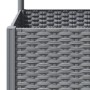 Light gray PP planter with trellis 120x40x136 cm by vidaXL, Pots and planters - Ref: Foro24-153274, Price: 102,45 €, Discount: %