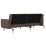 2-Sitzer-Schlafsofa aus taupegrauem Stoff von vidaXL, Sofas - Ref: Foro24-337413, Preis: 182,81 €, Rabatt: %