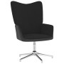 Relaxation chair with velvet and black PVC footrest by vidaXL, Armchairs - Ref: Foro24-327870, Price: 94,51 €, Discount: %