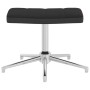 Relaxation chair with velvet and black PVC footrest by vidaXL, Armchairs - Ref: Foro24-327870, Price: 94,51 €, Discount: %