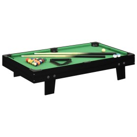 Mini black and green pool table 92x52x19 cm by vidaXL, Pool table - Ref: Foro24-92500, Price: 70,99 €, Discount: %