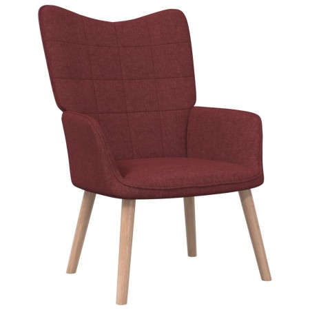 Red fabric relaxation armchair by vidaXL, Armchairs - Ref: Foro24-327927, Price: 103,08 €, Discount: %