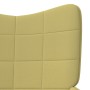 Grüner Stoffhocker, Entspannungsstuhl von vidaXL, Sessel - Ref: Foro24-327935, Preis: 135,24 €, Rabatt: %