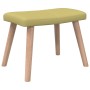 Green Fabric Stool Relaxation Chair by vidaXL, Armchairs - Ref: Foro24-327935, Price: 135,02 €, Discount: %