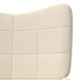 Sillón de relax de tela crema de vidaXL, Sillones - Ref: Foro24-327943, Precio: 87,99 €, Descuento: %