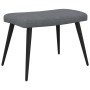 Relax armchair with dark gray fabric footstool by vidaXL, Armchairs - Ref: Foro24-327953, Price: 117,99 €, Discount: %