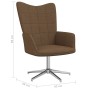 Brown Fabric Relaxation Chair by vidaXL, Armchairs - Ref: Foro24-327988, Price: 75,08 €, Discount: %